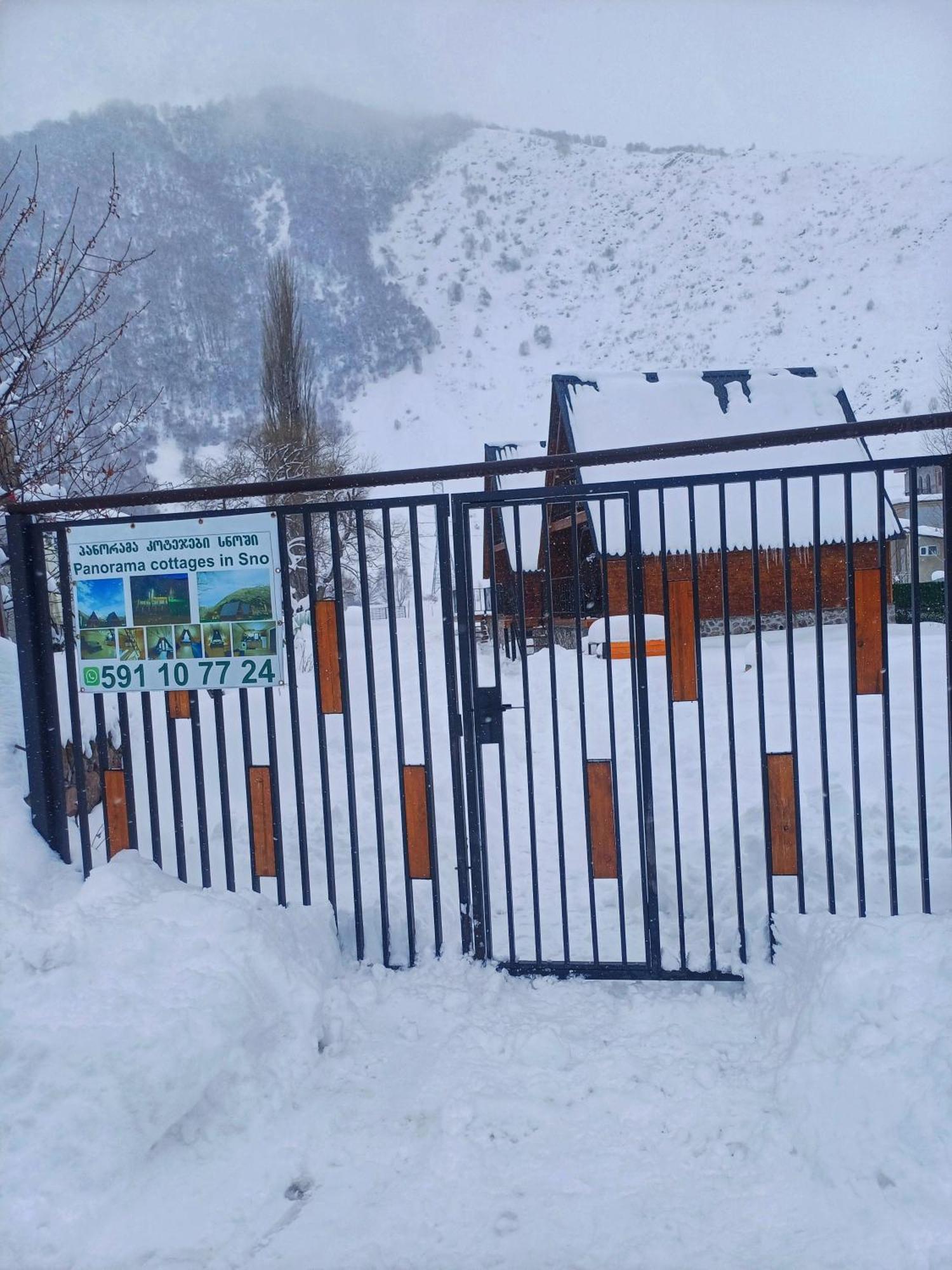 Panorama Cottages In Sno Buitenkant foto